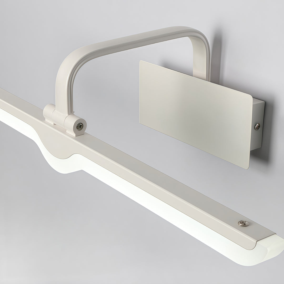 White Bathroom Vanity Lights Waterproof Adjustable LED Lamp | Modern Bathroom Lighting | Dimmable LED Vanity Fixtures | Energy-Efficient Lighting | Indoor Waterproof Vanity Light | Stylish Bathroom Lighting Solutions | Easy Installation | Contemporary LED