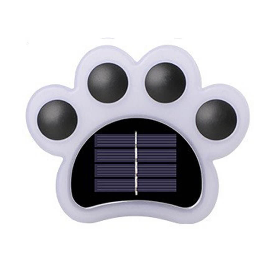 Animal Paw Step Solar Lights - Modern Outdoor LED Garden Illumination