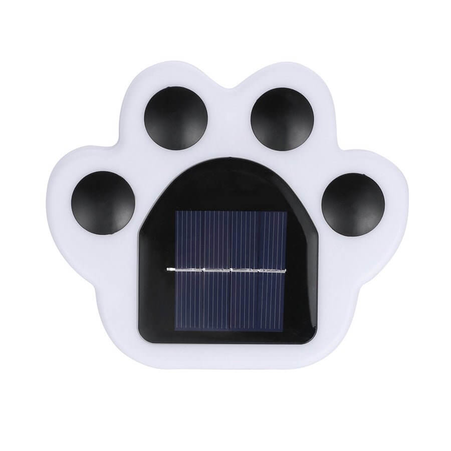 Animal Paw Step Solar Lights - Modern Outdoor LED Garden Illumination