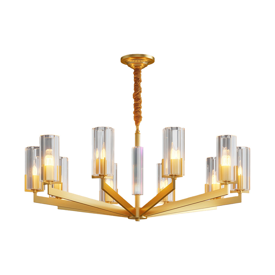 American-Style Candle Chandeliers Luxury Ceiling Light