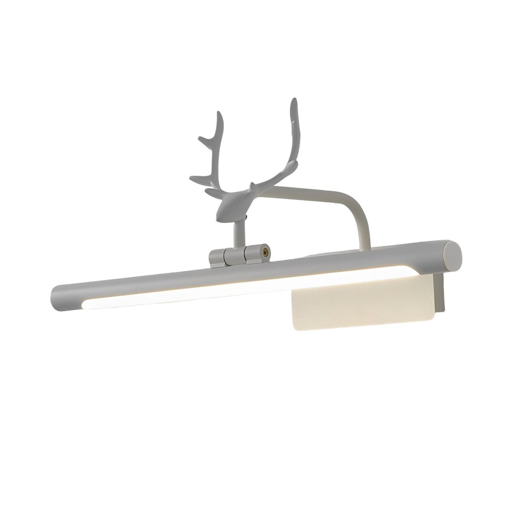 Antler-Inspired 210° Adjustable LED Bathroom Vanity Light Bar, Rustic Home Lighting, Modern Farmhouse Decor, Energy-Efficient Fixtures, Wall-Mounted Lighting, Contemporary Antler Design, Dimmable LED Light, Unique Bathroom Lighting Solutions, Stylish Vani
