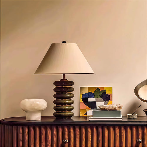 **American Retro Cloth Table Lamp - Creative Decorative Lighting**

Elevate your home decor with our American Retro Cloth Table Lamp, a perfect blend of vintage charm and modern elegance. This stylish decorative lamp features a unique fabric shade that so