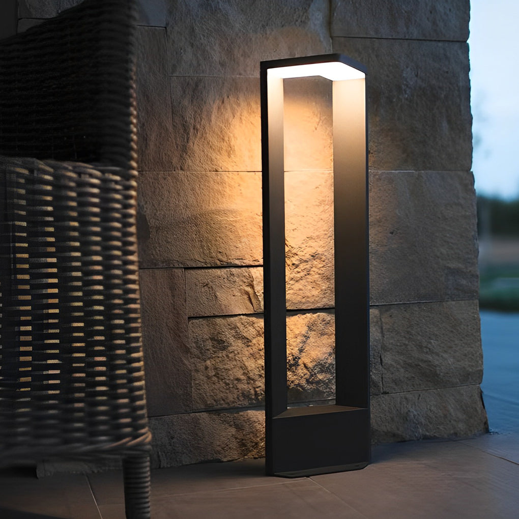 Sleek 12W LED Pathway Light Minimalist Outdoor Landscape Lamp