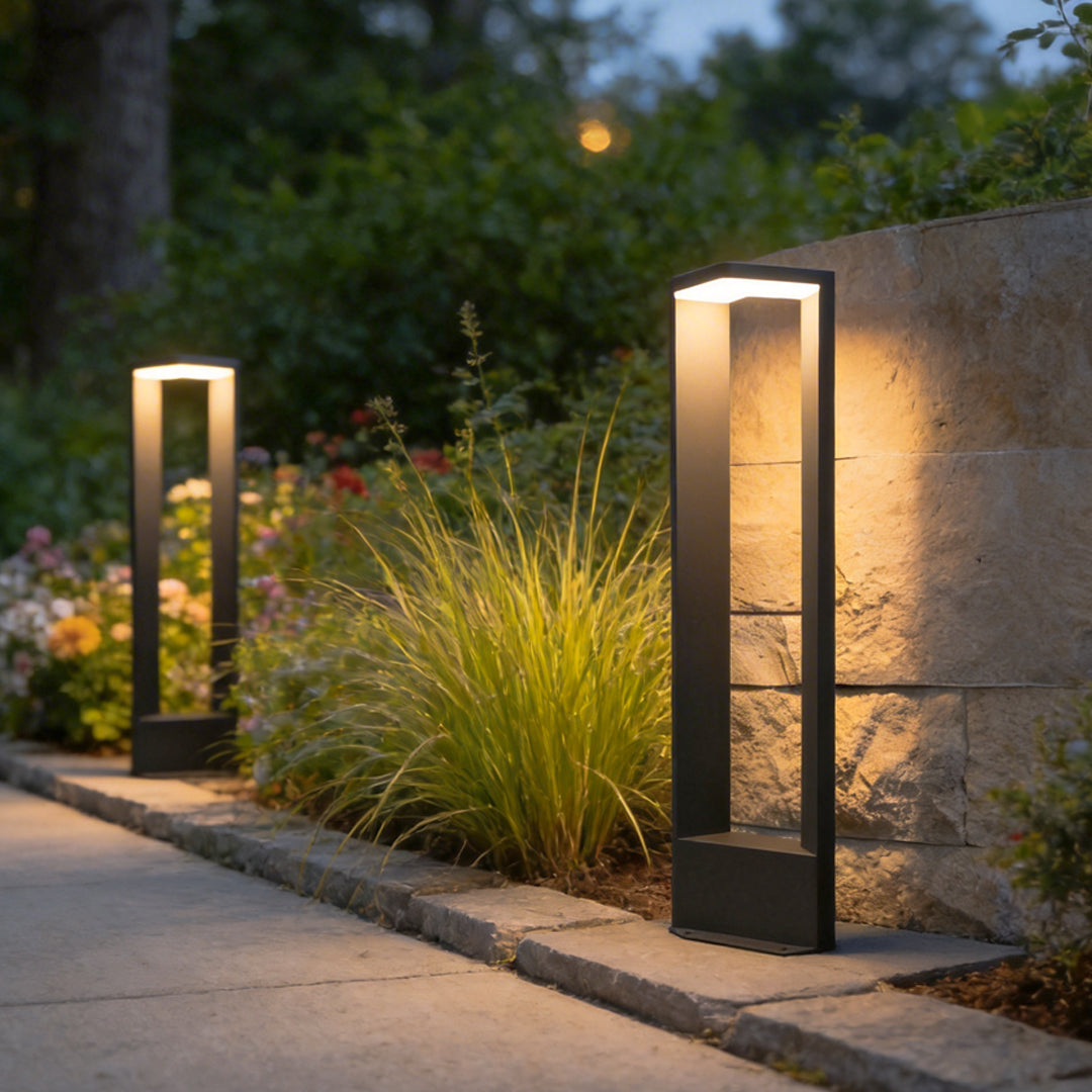 Sleek 12W LED Pathway Light Minimalist Outdoor Landscape Lamp
