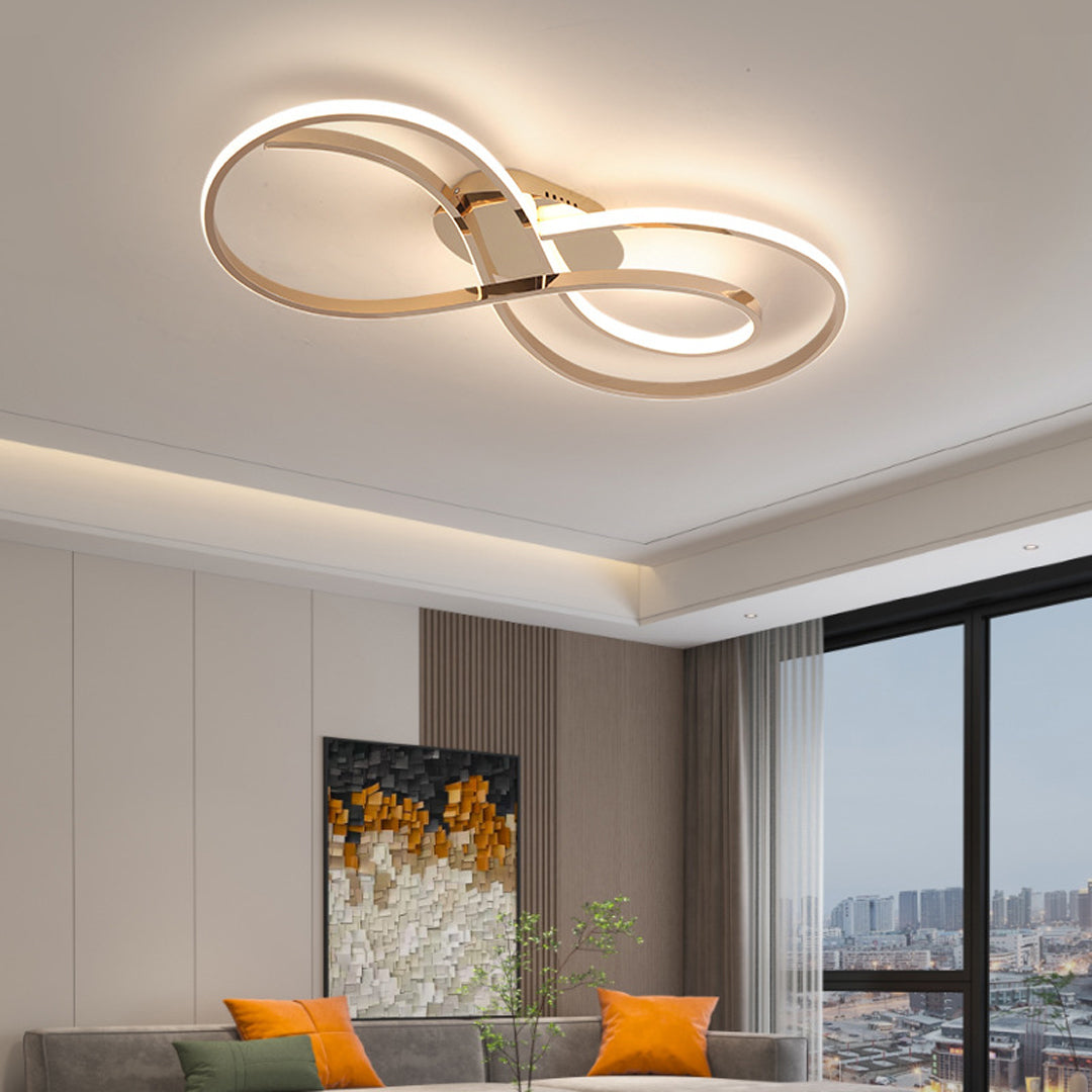 Art Deco Flush Mount Ceiling Light - Nordic LED Creative Design
