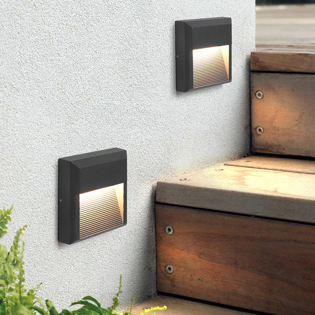 Waterproof LED Outdoor Step Lights for Villa Garden & Courtyard Corner Lighting