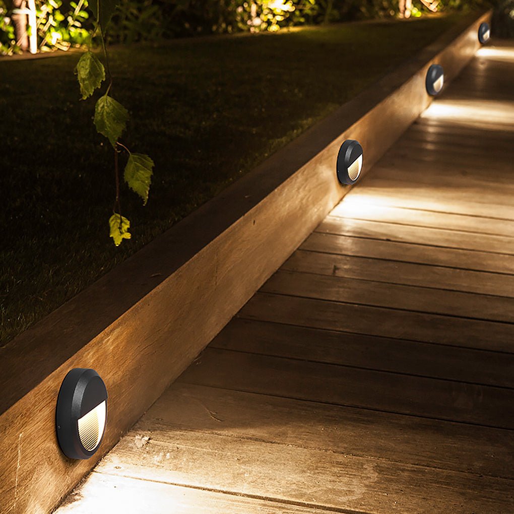 Waterproof LED Outdoor Step Lights for Villa Garden & Courtyard Corner Lighting