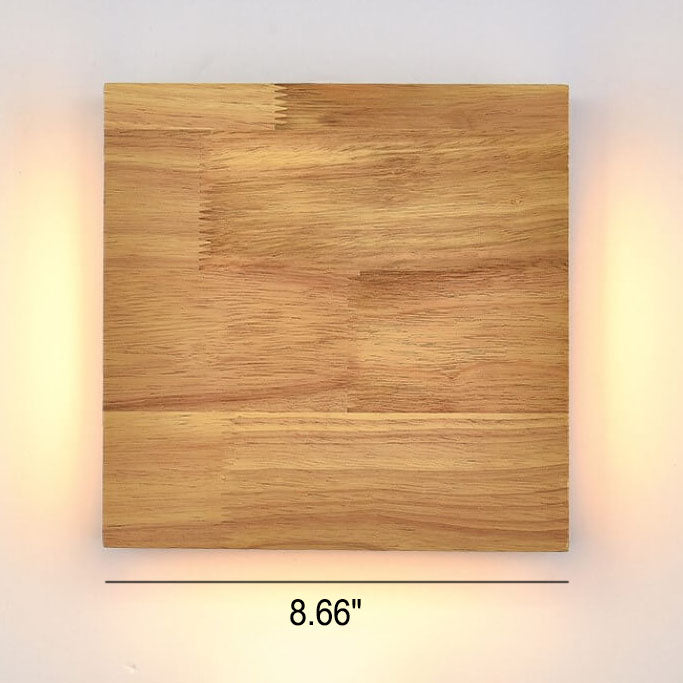 Wabi-Sabi Rectangular Log Wood LED Wall Sconce Lamp

Illuminate your space with our Wabi-Sabi Rectangular Log Wood LED Wall Sconce Lamp. Designed to embrace the beauty of imperfection, this unique light fixture enhances any room with its natural wood text