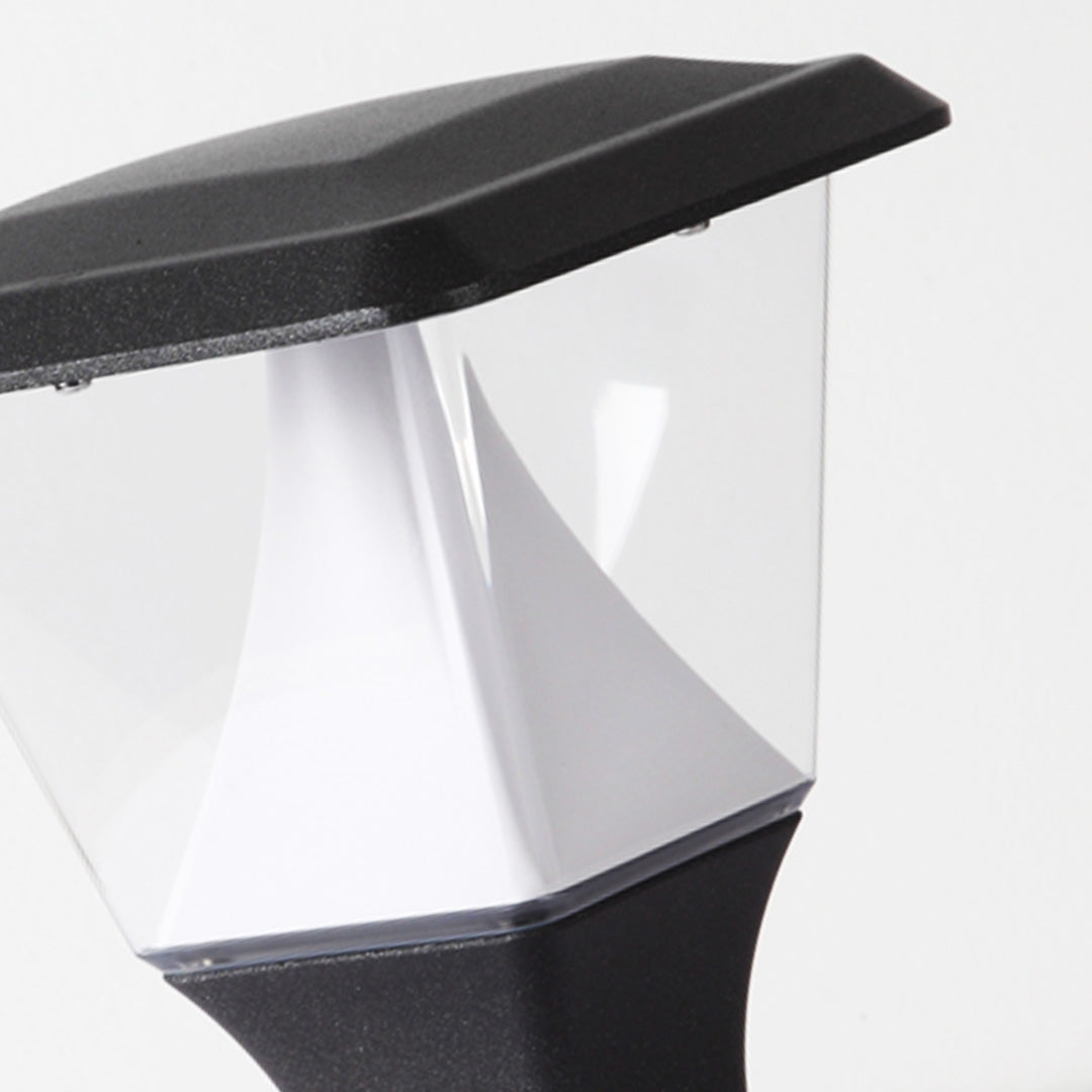 Minimalist Modern 6.5-Inch LED Bollard Garden Light Outdoor