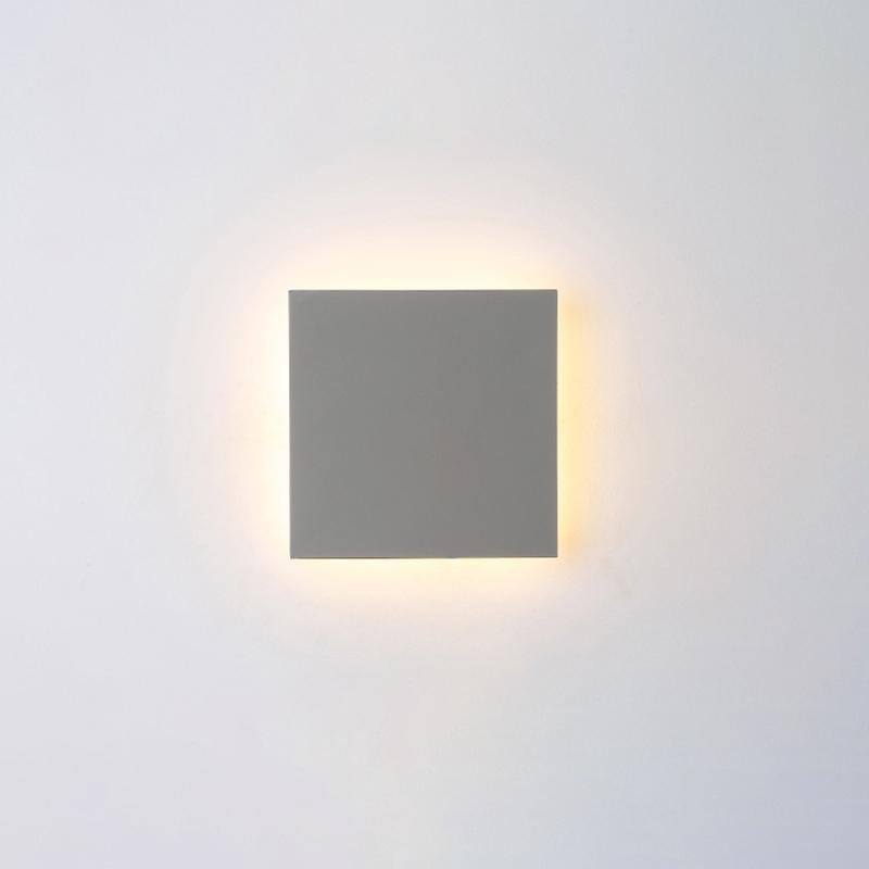 Modern Waterproof Backlit Wall Light Outdoor