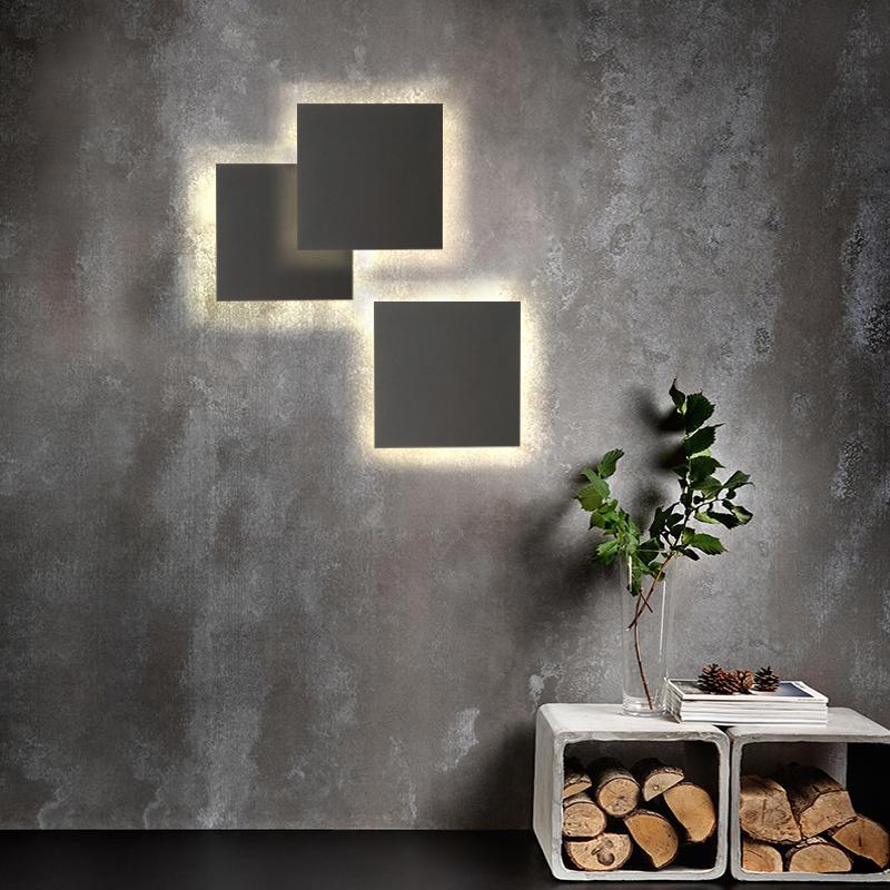 Modern Waterproof Backlit Wall Light Outdoor