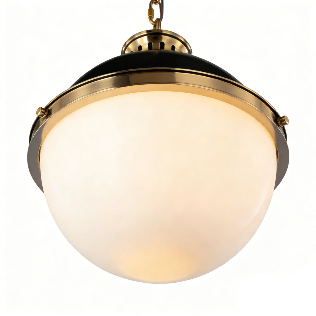 Ball Pendant Light - Classic Glass Globe Ceiling Fixture