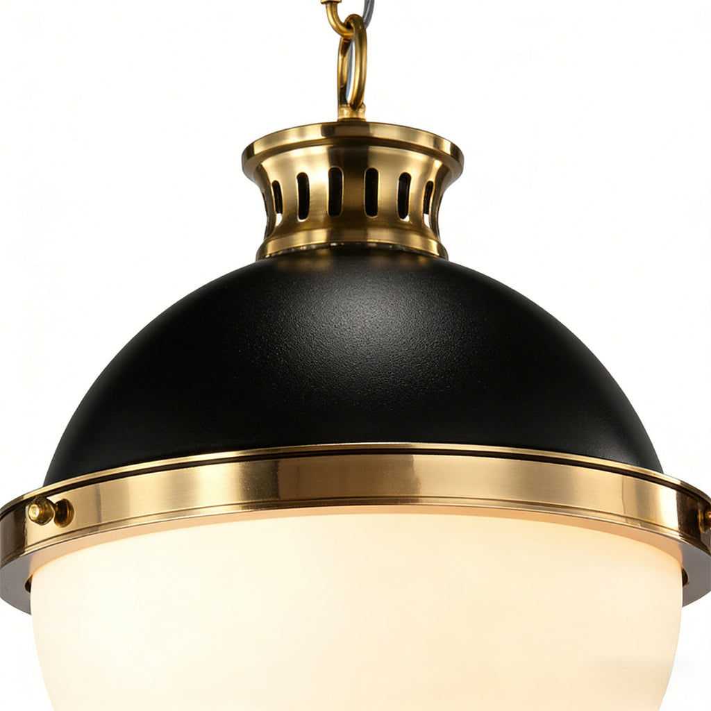 Ball Pendant Light - Classic Glass Globe Ceiling Fixture