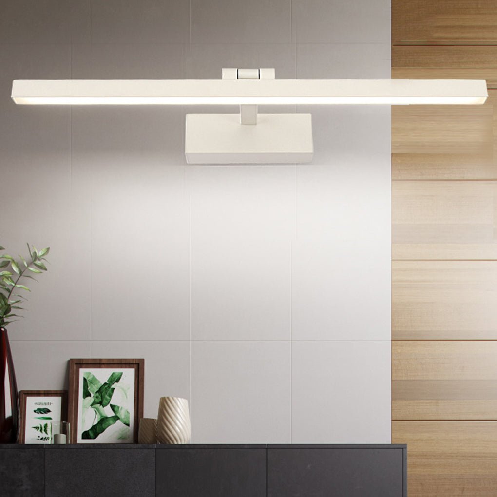 Rotatable Linear LED Bath Bar Vanity Light - Modern Metal Design