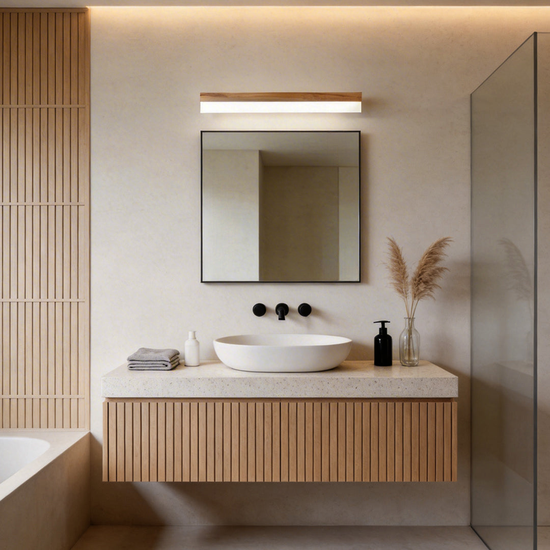 LED Bath Bar Vanity Light - Modern Bathroom Lighting Fixture, Plastic Shade, Wall Mount Light for Mirror, Energy-Efficient Ceiling Fixture, Indoor Bathroom Decor, Stylish LED Sconce, Bright Waterproof Lighting, Home Improvement, Easy Installation