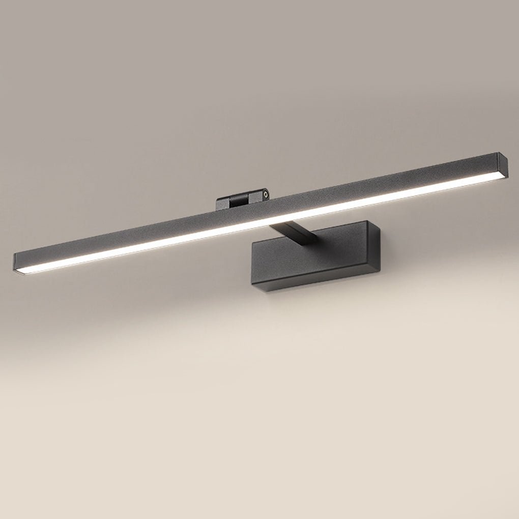 Rotatable Linear LED Bath Bar Vanity Light - Modern Metal Design