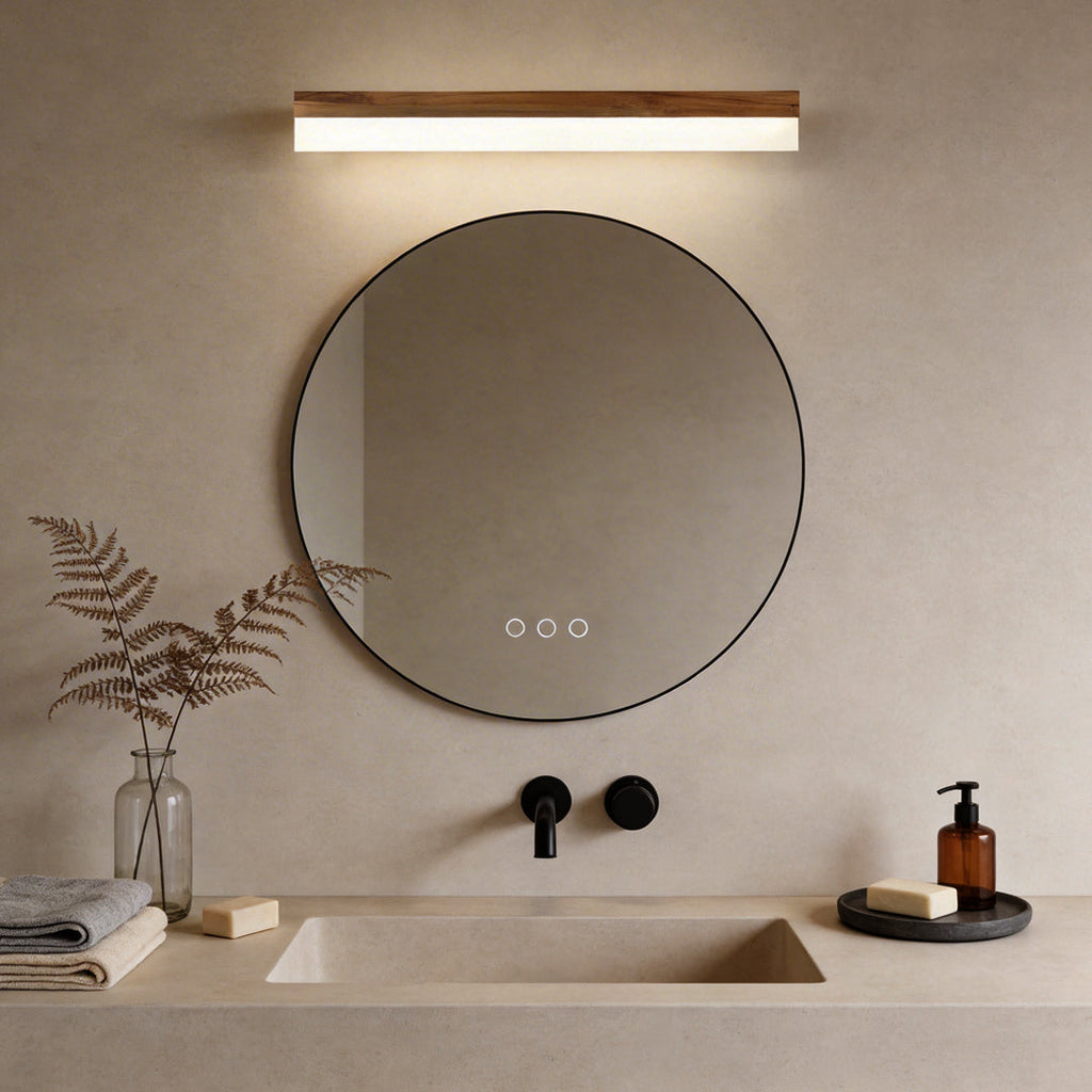 LED Bath Bar Vanity Light - Modern Bathroom Lighting Fixture, Plastic Shade, Wall Mount Light for Mirror, Energy-Efficient Ceiling Fixture, Indoor Bathroom Decor, Stylish LED Sconce, Bright Waterproof Lighting, Home Improvement, Easy Installation