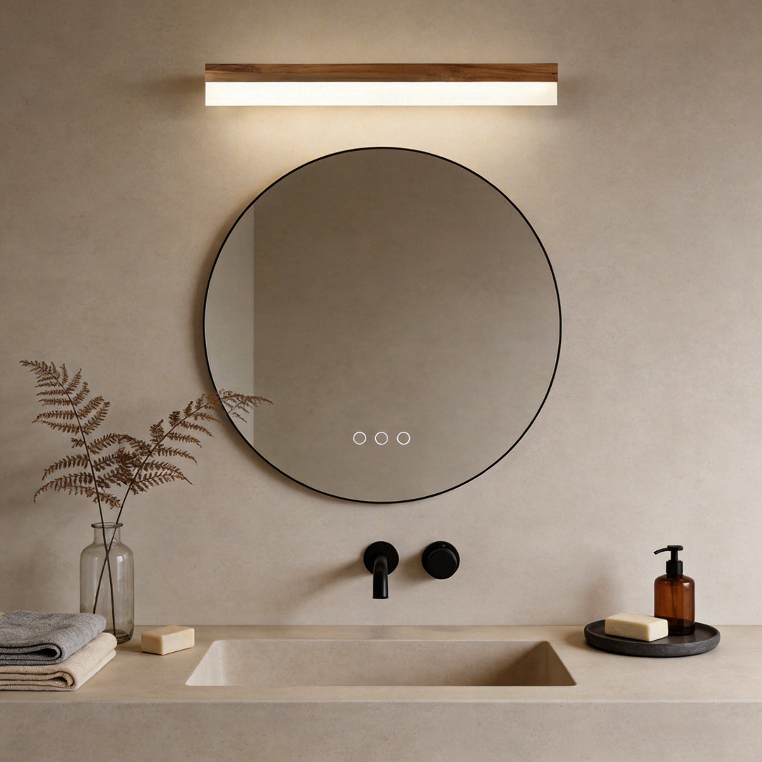 LED Bath Bar Vanity Light - Modern Bathroom Lighting Fixture, Plastic Shade, Wall Mount Light for Mirror, Energy-Efficient Ceiling Fixture, Indoor Bathroom Decor, Stylish LED Sconce, Bright Waterproof Lighting, Home Improvement, Easy Installation