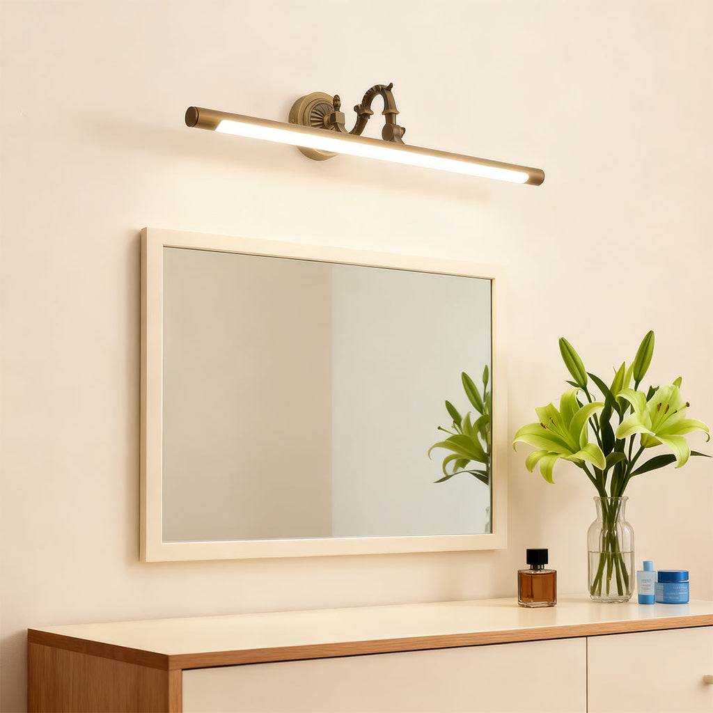 Luxury Bathroom LED Vanity Light Metal Acrylic Mirror Illumination, Modern Design, Waterproof Lighting Fixture, Sleek Wall Mount Light Fixture, Energy Efficient Bathroom Lighting, Stylish Home Decor, Adjustable Brightness, Easy Installation, Contemporary