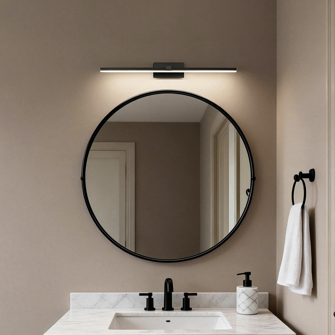 Modern Minimalist Linear LED Vanity Light for Bathroom | Sleek Wall Fixture | Energy-Efficient Lighting | Contemporary Home Decor | Bright White Lighting | Easy Installation | Stylish Bathroom Accessories