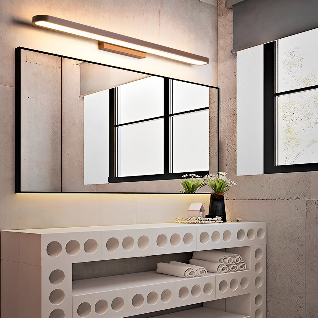 Bathroom Vanity Bar Light Ring-Shaped LED Mirror Light for Makeup, Adjustable Brightness, Dimmable Vanity Lighting, Modern Bathroom Fixture, Circular Illumination, Energy-Efficient LED, Home Decor Lighting, Stylish Mirror Accessory, Easy Installation, Sle