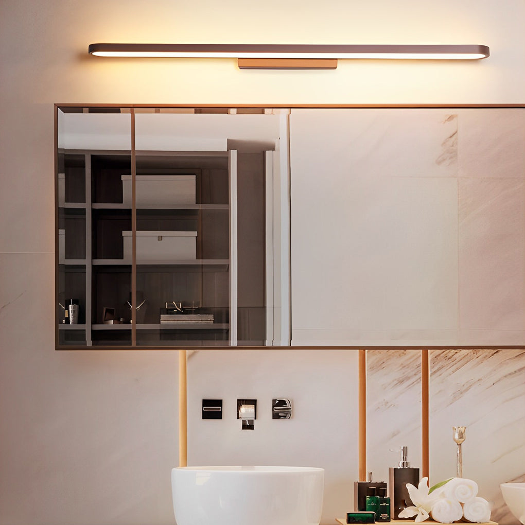 Bathroom Vanity Bar Light Ring-Shaped LED Mirror Light for Makeup, Adjustable Brightness, Dimmable Vanity Lighting, Modern Bathroom Fixture, Circular Illumination, Energy-Efficient LED, Home Decor Lighting, Stylish Mirror Accessory, Easy Installation, Sle