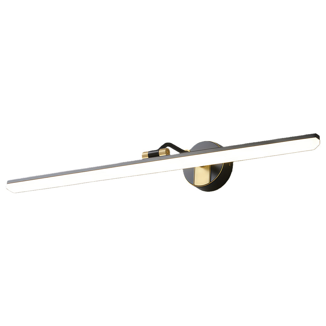 Bathroom Vanity LED Light Waterproof Mirror Light American Linear Design Fixture for Modern Bathrooms, Energy-Efficient, Dimmable Lighting, Sleek and Stylish, Perfect for Makeup and Grooming, Easy to Install, Wall-Mounted Light Fixture