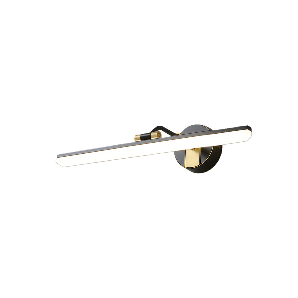Bathroom Vanity LED Light Waterproof Mirror Light American Linear Design Fixture for Modern Bathrooms, Energy-Efficient, Dimmable Lighting, Sleek and Stylish, Perfect for Makeup and Grooming, Easy to Install, Wall-Mounted Light Fixture