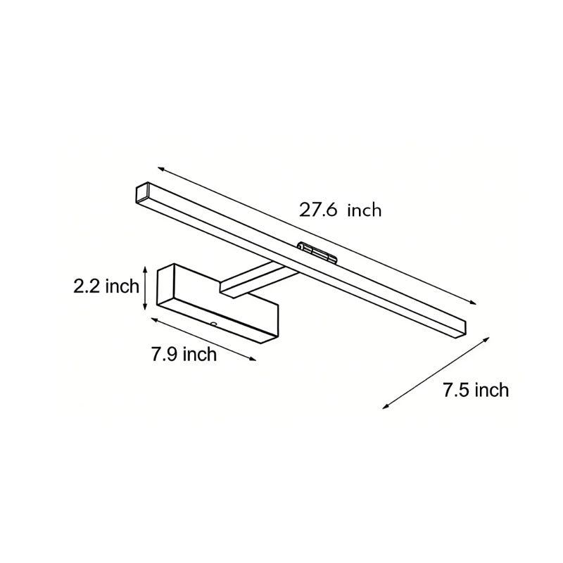 Adjustable LED Bathroom Vanity Light Bar, Modern Wall Sconce, Energy-Efficient Lighting, Dimmable LED Fixtures, Stylish Bathroom Lighting, Easy Install Light for Vanity, Bright Bathroom Illumination, Contemporary Home Decor, Versatile Light Bars for Home,