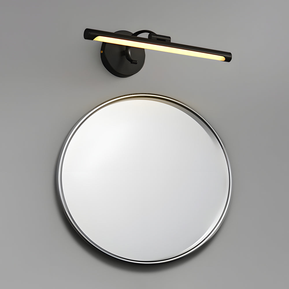 Modern Rotating Copper Bathroom Vanity Strip Lights | LED Mirror Lighting | Adjustable Brightness | Waterproof Vanity Light | Contemporary Home Decor | Stylish Bathroom Fixtures | Energy Efficient Lighting Solutions | Copper Finish Decorative Lights