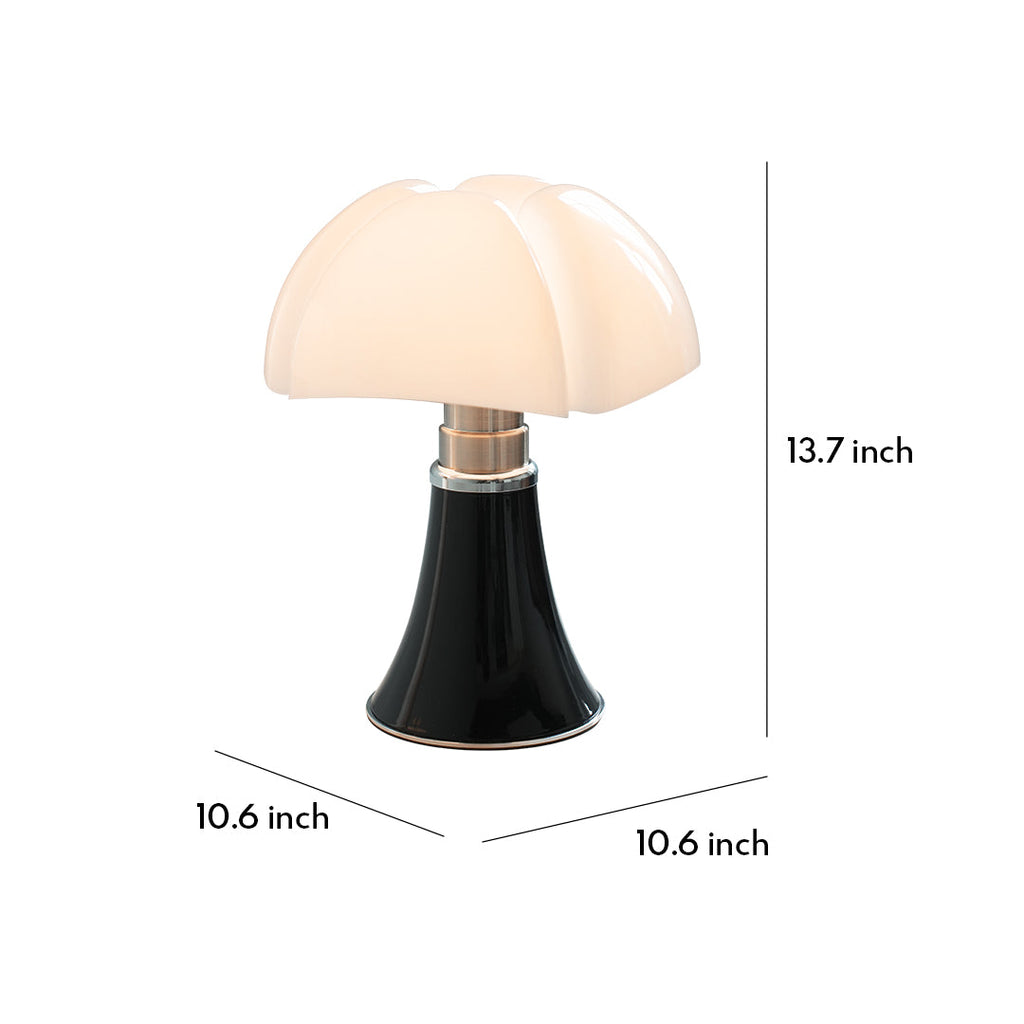 Bauhaus Style Iron Table Lamp - Italian Design Touch for Modern Interiors

This sleek Bauhaus-inspired table lamp showcases a fusion of functional design and Italian elegance. Crafted from durable iron, it features clean lines and a minimalist silhouette,