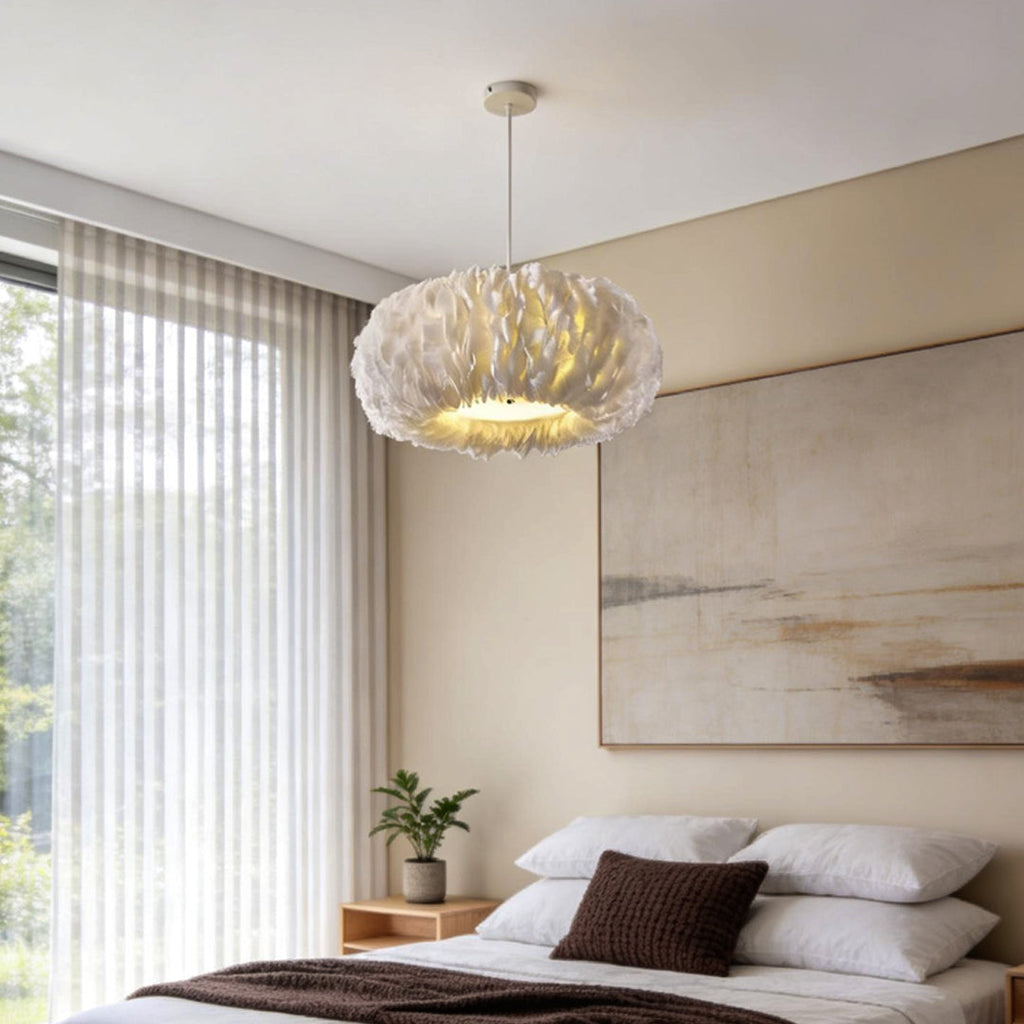 Fluffy Hanging Light Fairy Tale Ceiling Fixture