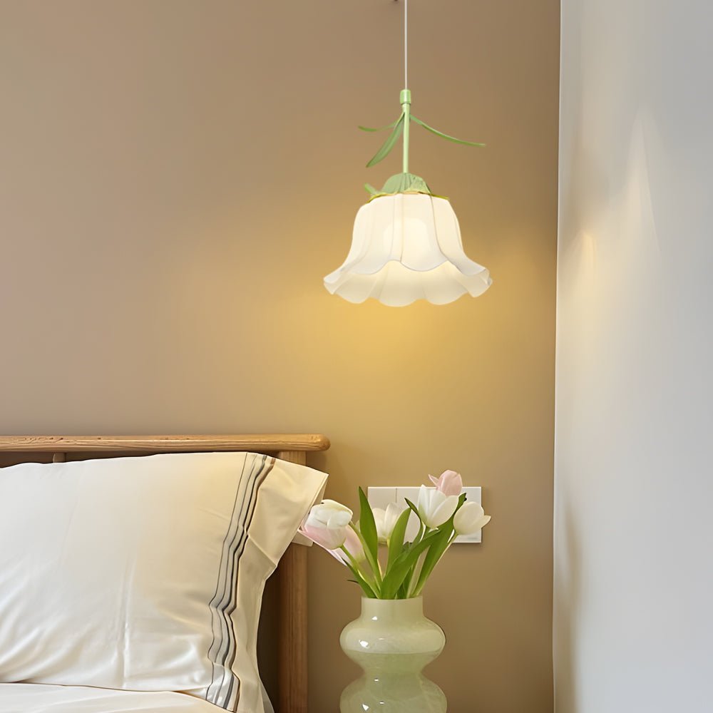 Bell Orchid Three-Step Dimming Modern Pendant Light Fixture
