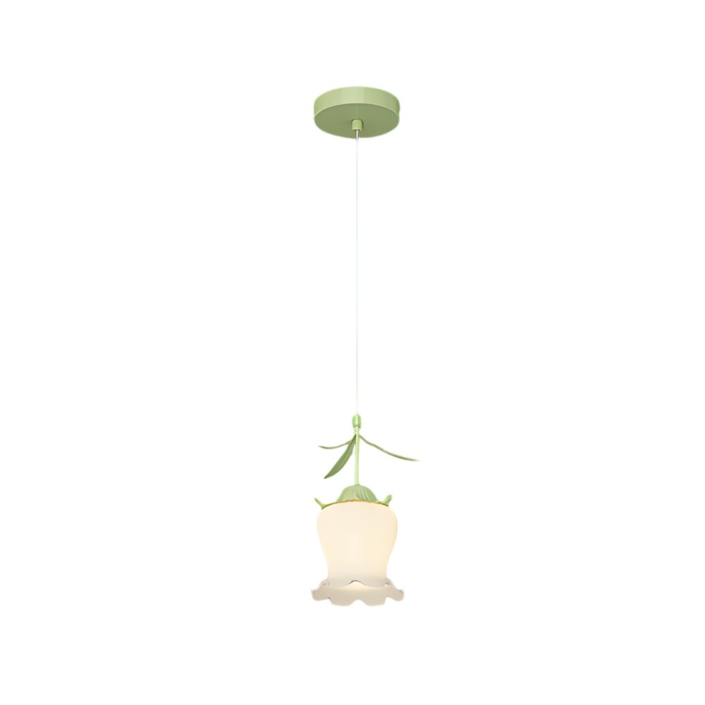 Bell Orchid Three-Step Dimming Modern Pendant Light Fixture