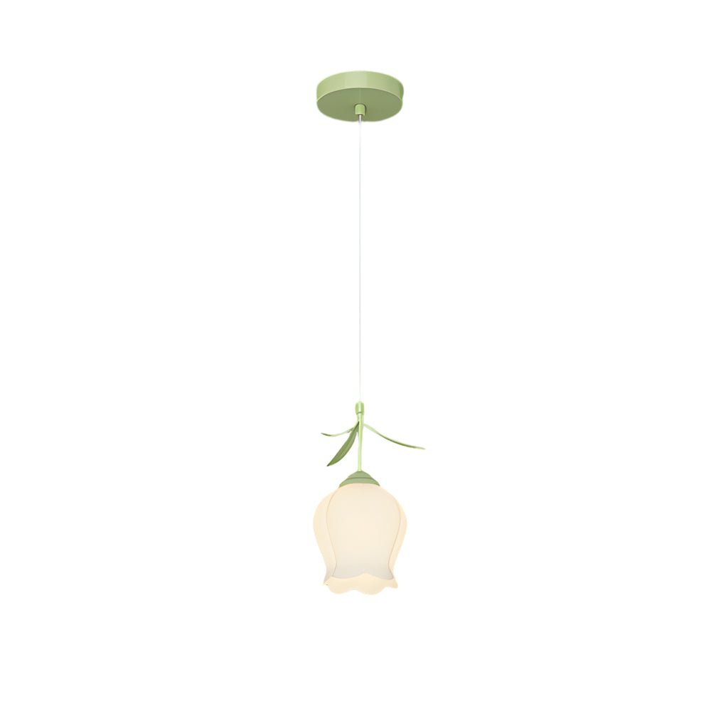 Bell Orchid Three-Step Dimming Modern Pendant Light Fixture