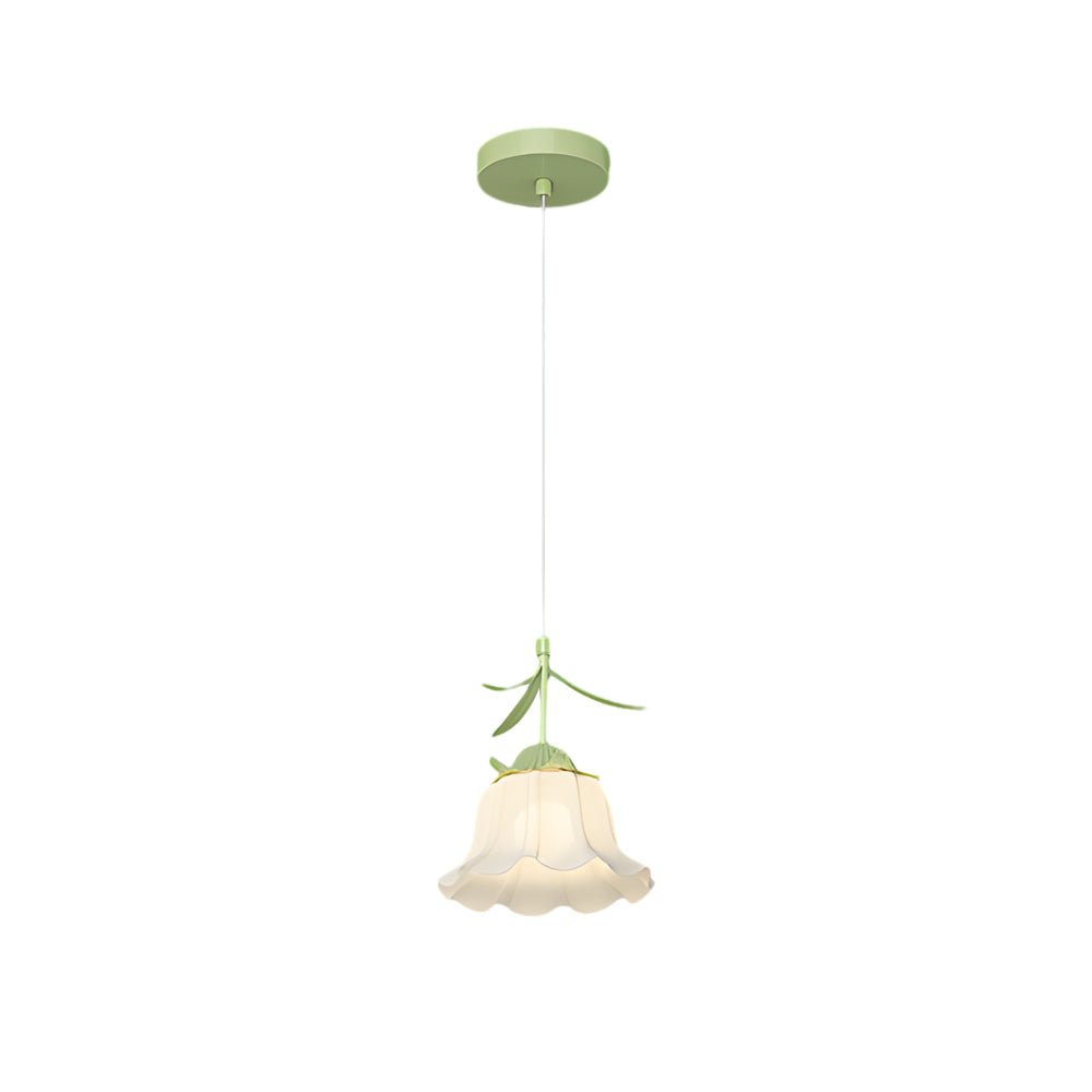 Bell Orchid Three-Step Dimming Modern Pendant Light Fixture