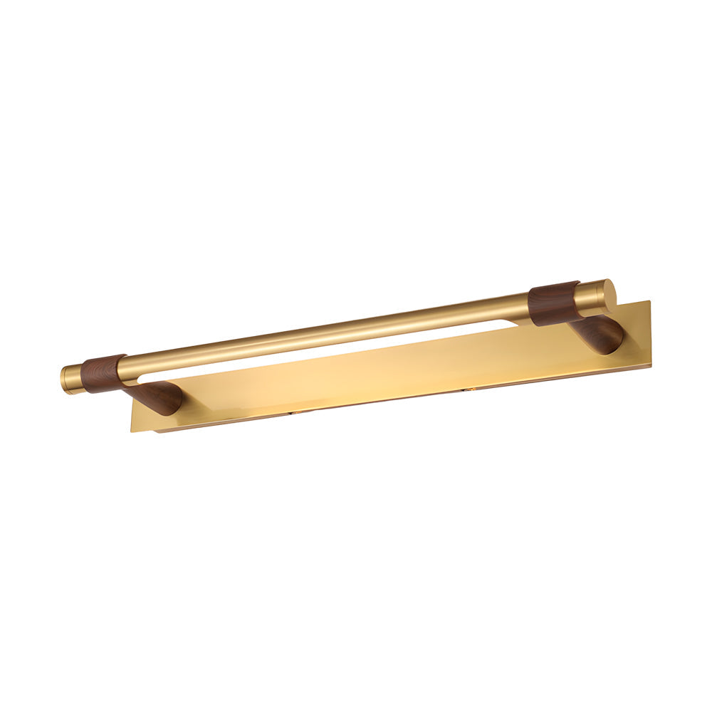 Black and Gold Vanity Light 120° Rotatable Bathroom Light Fixture, Stylish Wall Sconce for Modern Home Decor, Adjustable LED Light for Makeup Room, Elegant Lighting Design for Bathrooms and Dressing Areas