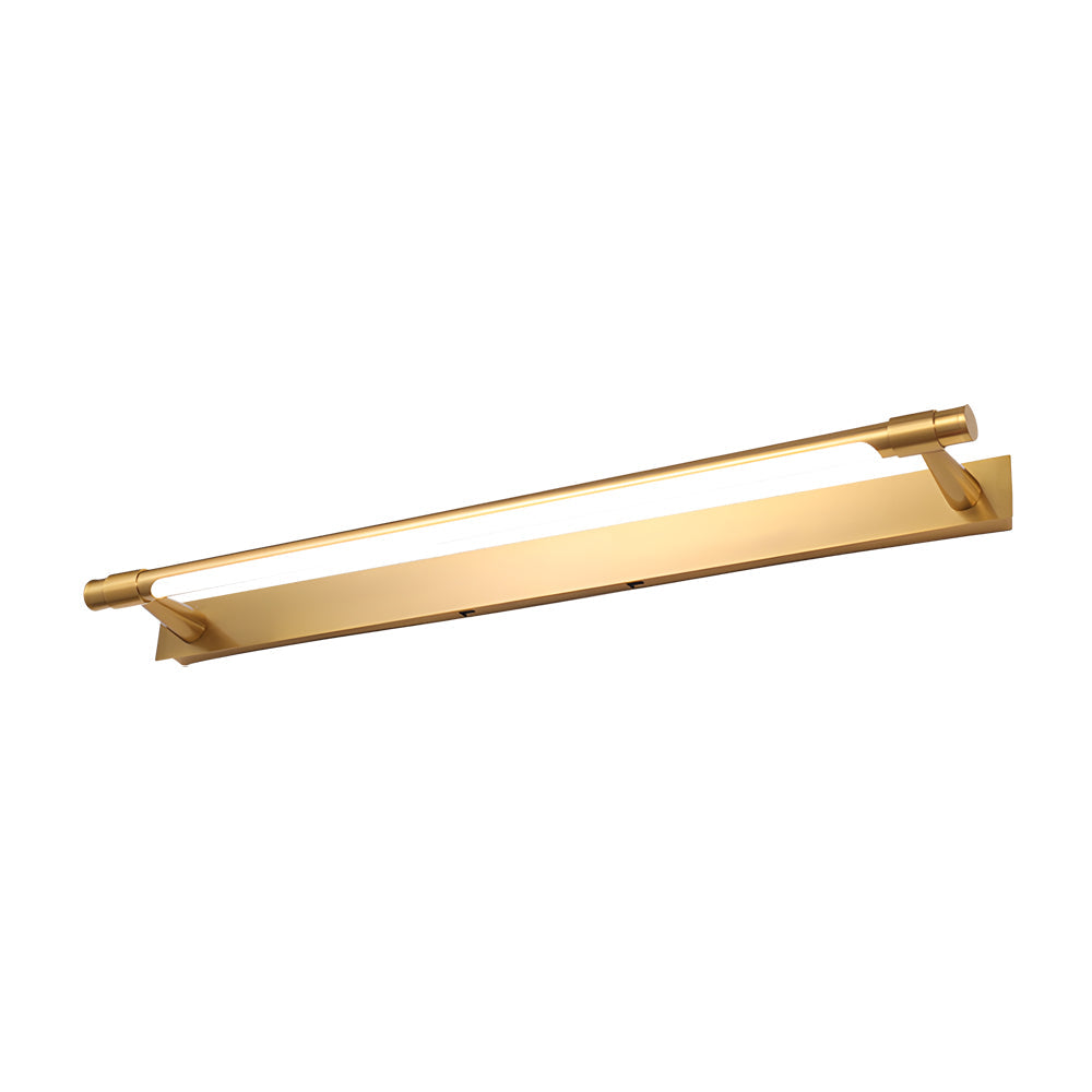 Black and Gold Vanity Light 120° Rotatable Bathroom Light Fixture, Stylish Wall Sconce for Modern Home Decor, Adjustable LED Light for Makeup Room, Elegant Lighting Design for Bathrooms and Dressing Areas