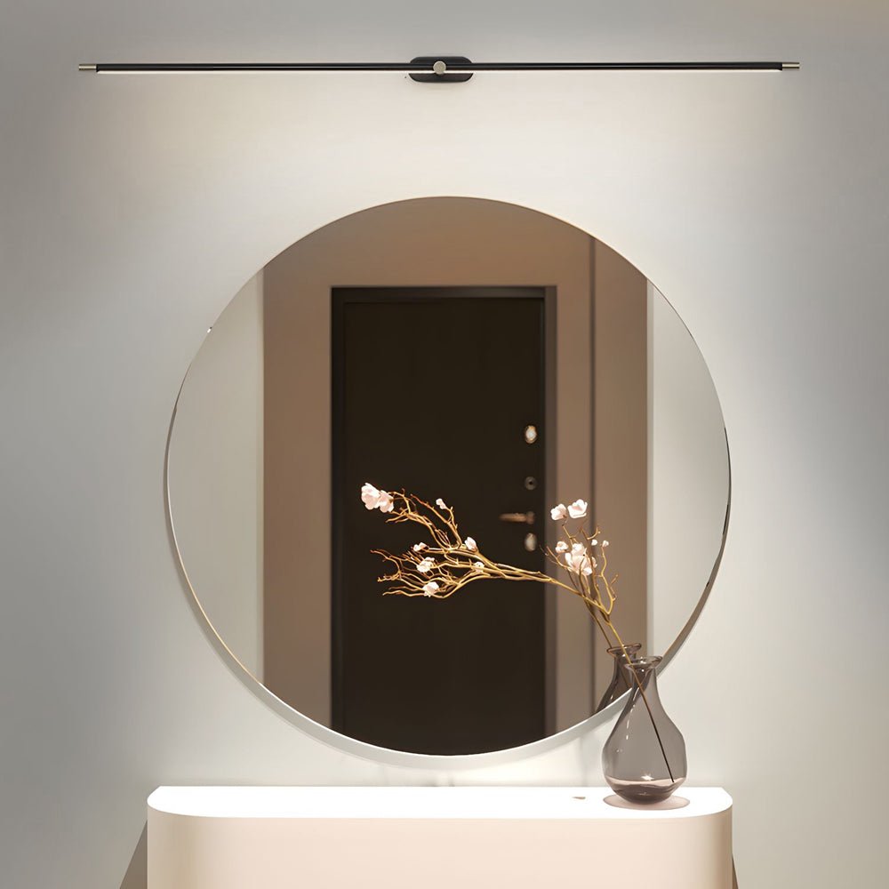 Modern Bathroom Vanity Light Strip - Adjustable Metal Cylinder Light Fixture for Contemporary Decor, Wall Mounted Vanity Lighting, LED Light Bar for Bathrooms, Elegant Design, Energy Efficient, Ideal for Home Renovation
