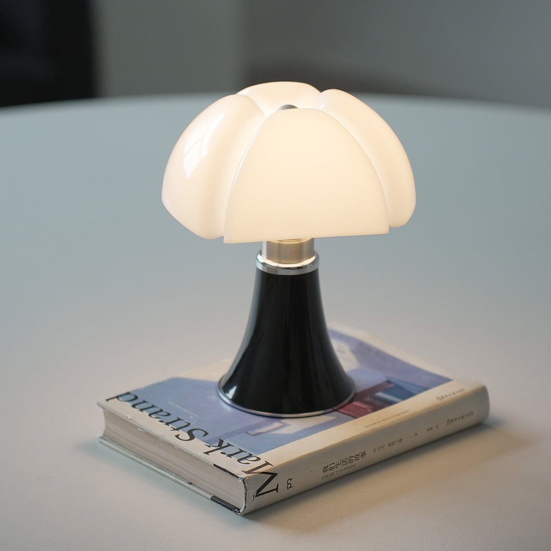 Bauhaus Style Iron Table Lamp - Italian Design Touch for Modern Interiors

This sleek Bauhaus-inspired table lamp showcases a fusion of functional design and Italian elegance. Crafted from durable iron, it features clean lines and a minimalist silhouette,