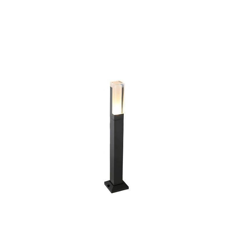 Black Bollard Lights Aluminum LED Waterproof Outdoor Lighting