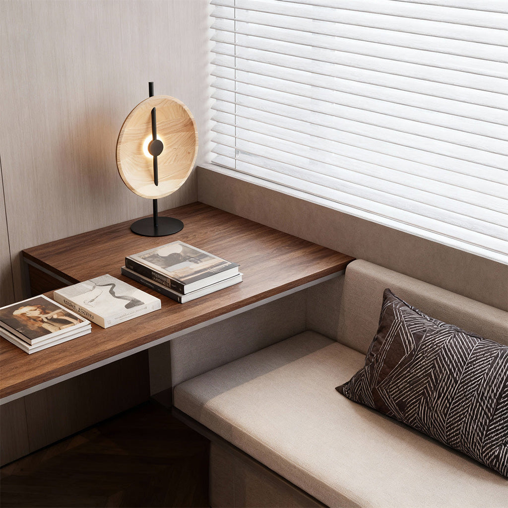 Wood Modern Table Lamp - Minimalist Artistic Design for Home Decor 

Illuminate your space with our Wood Modern Table Lamp, featuring a stylish minimalist design that blends seamlessly into any home decor. This artistic lamp showcases natural wood element