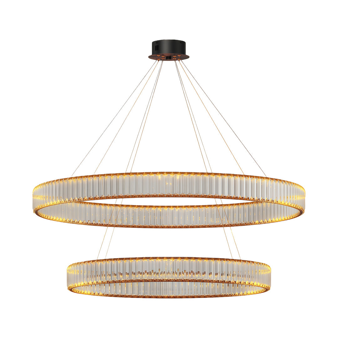 Crystal Round Chandelier | American Creative Ceiling Light