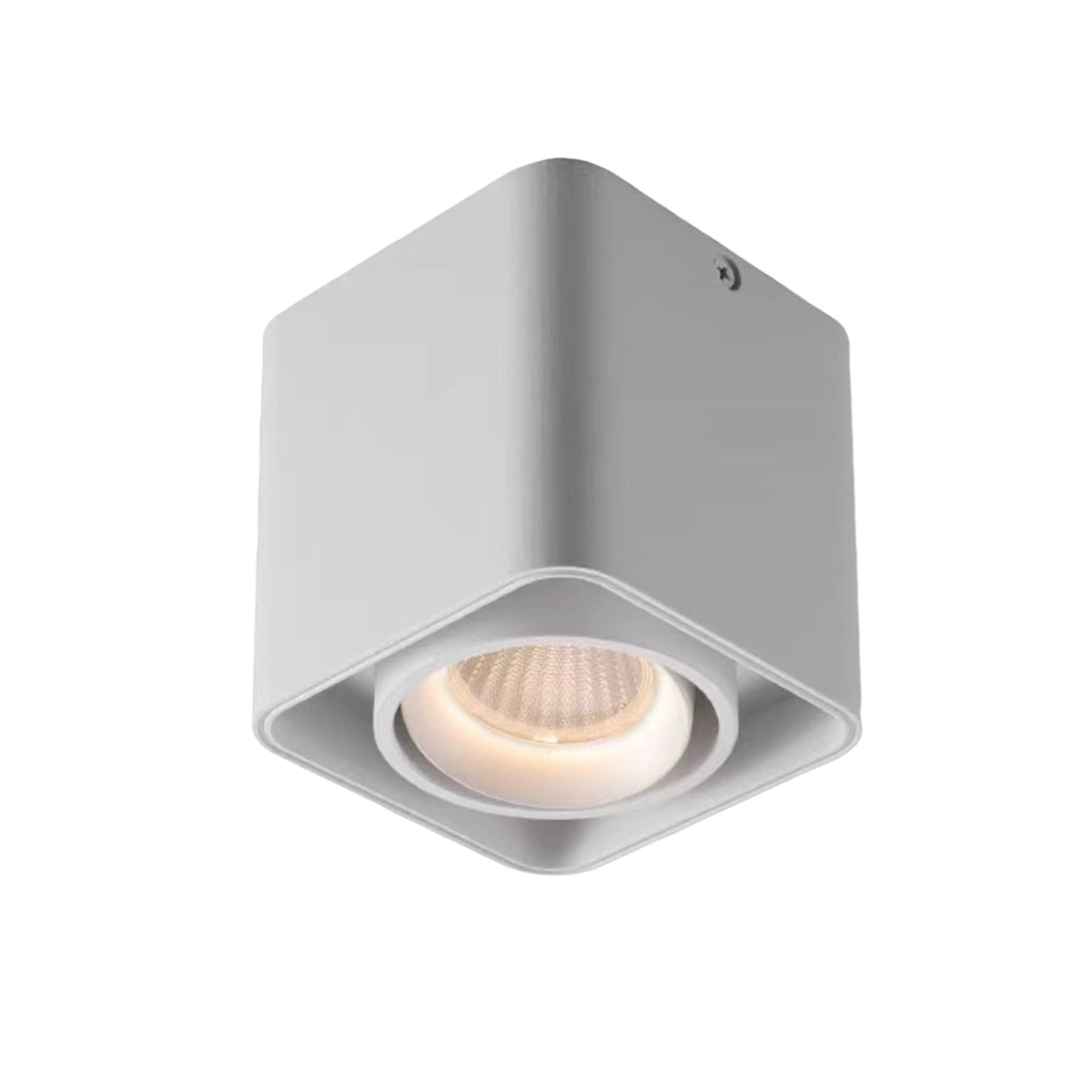 Square LED Ceiling Grid Light - Surface Mounted Spot Light for Home & Office