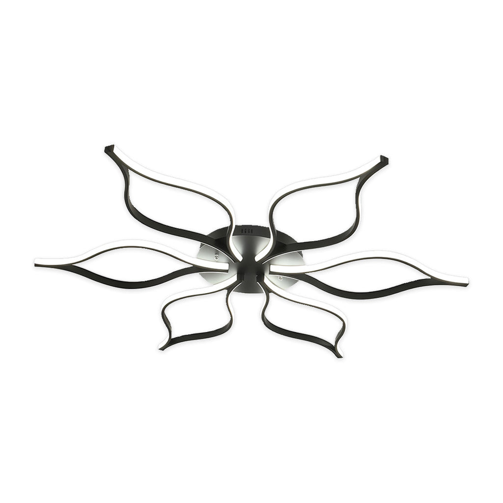 Modern Flush Mount LED Ceiling Light - Creative Indoor Lighting Fixture