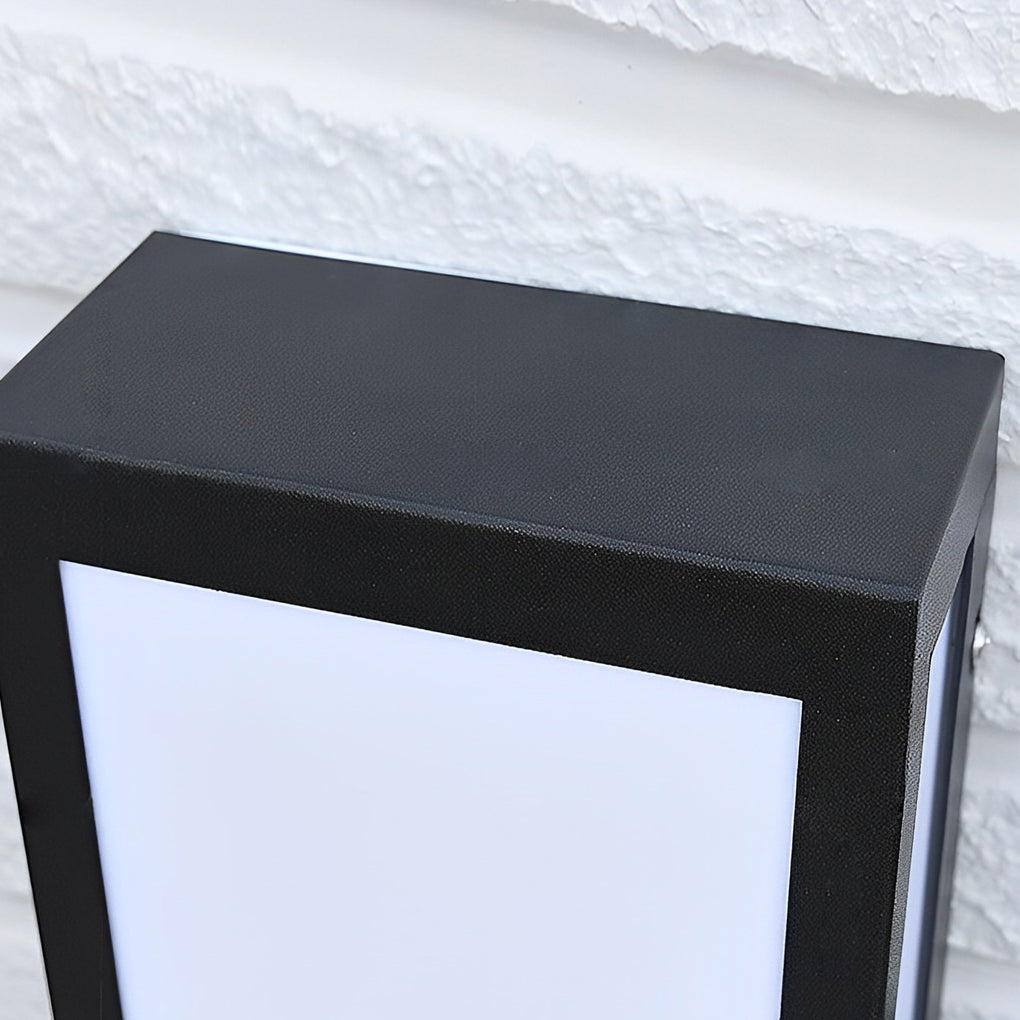 Modern LED Waterproof Rectangle Outdoor Wall Light