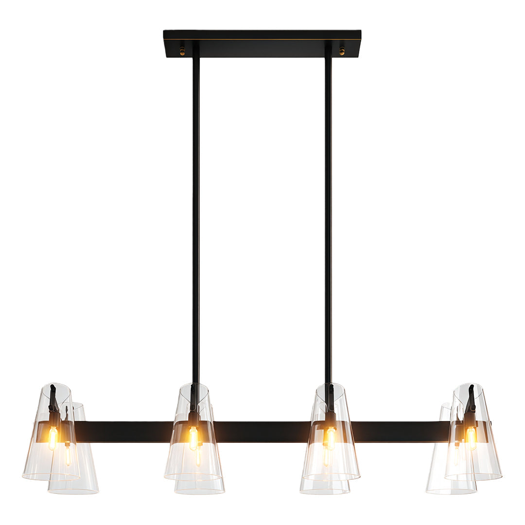 Modern Copper Ceiling Light Chandelier - Simple Elegance