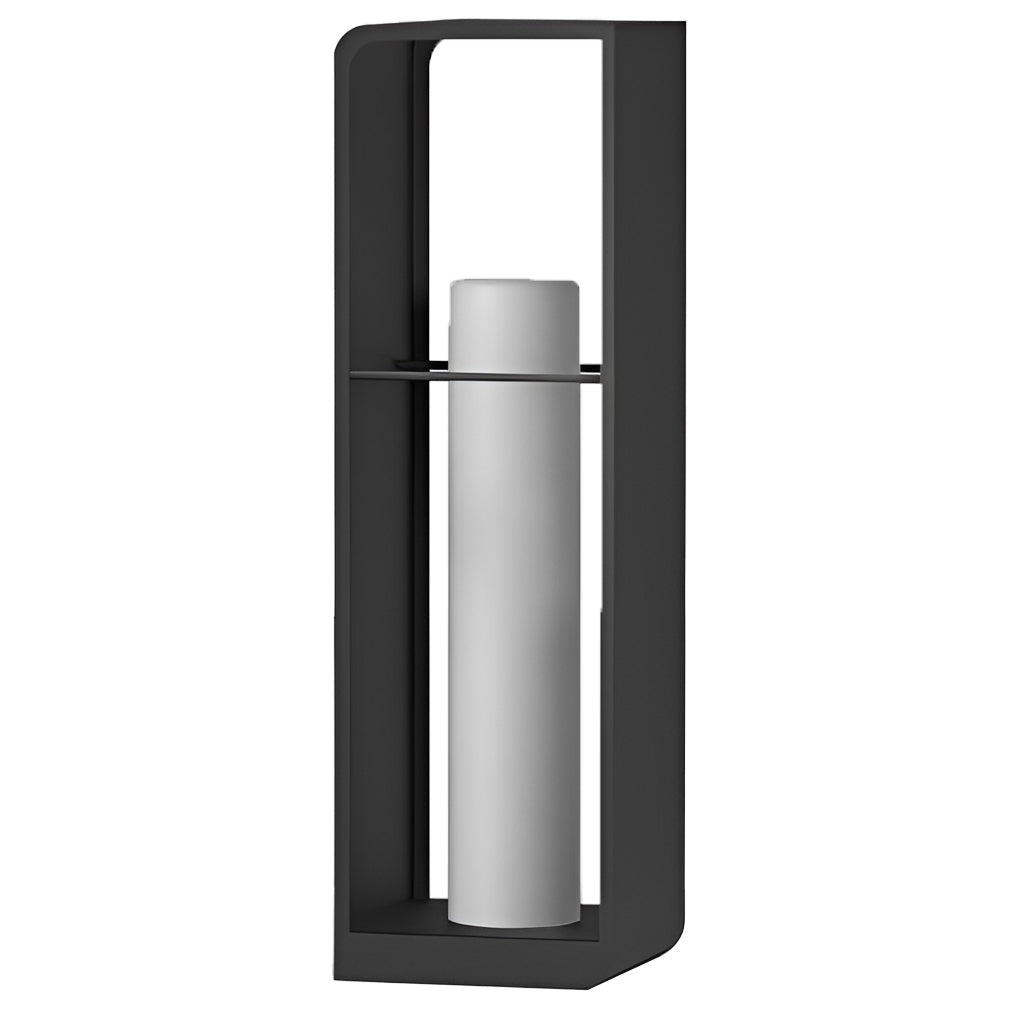 Black Lantern Outdoor Waterproof Rectangular Frame Light