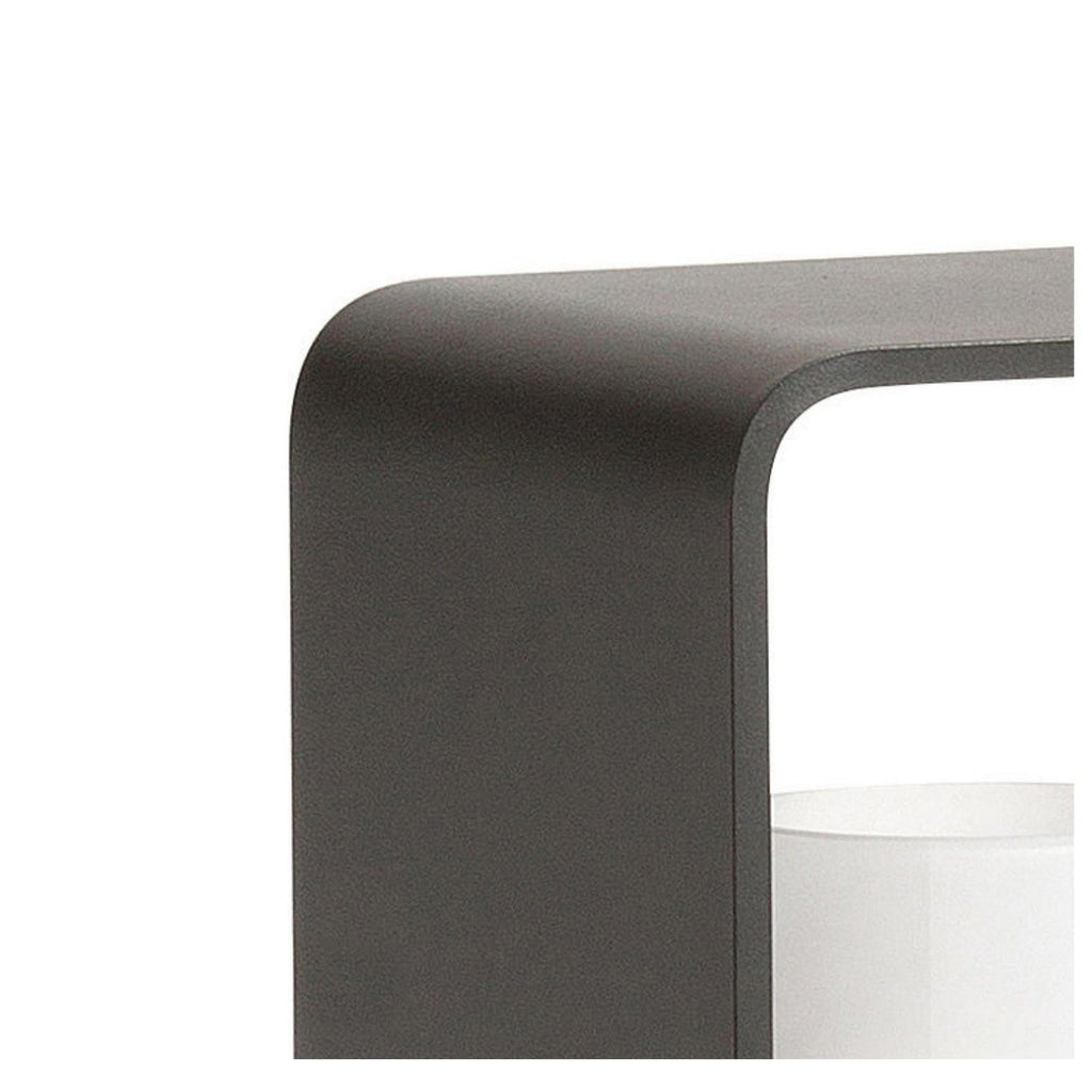 Black Lantern Outdoor Waterproof Rectangular Frame Light