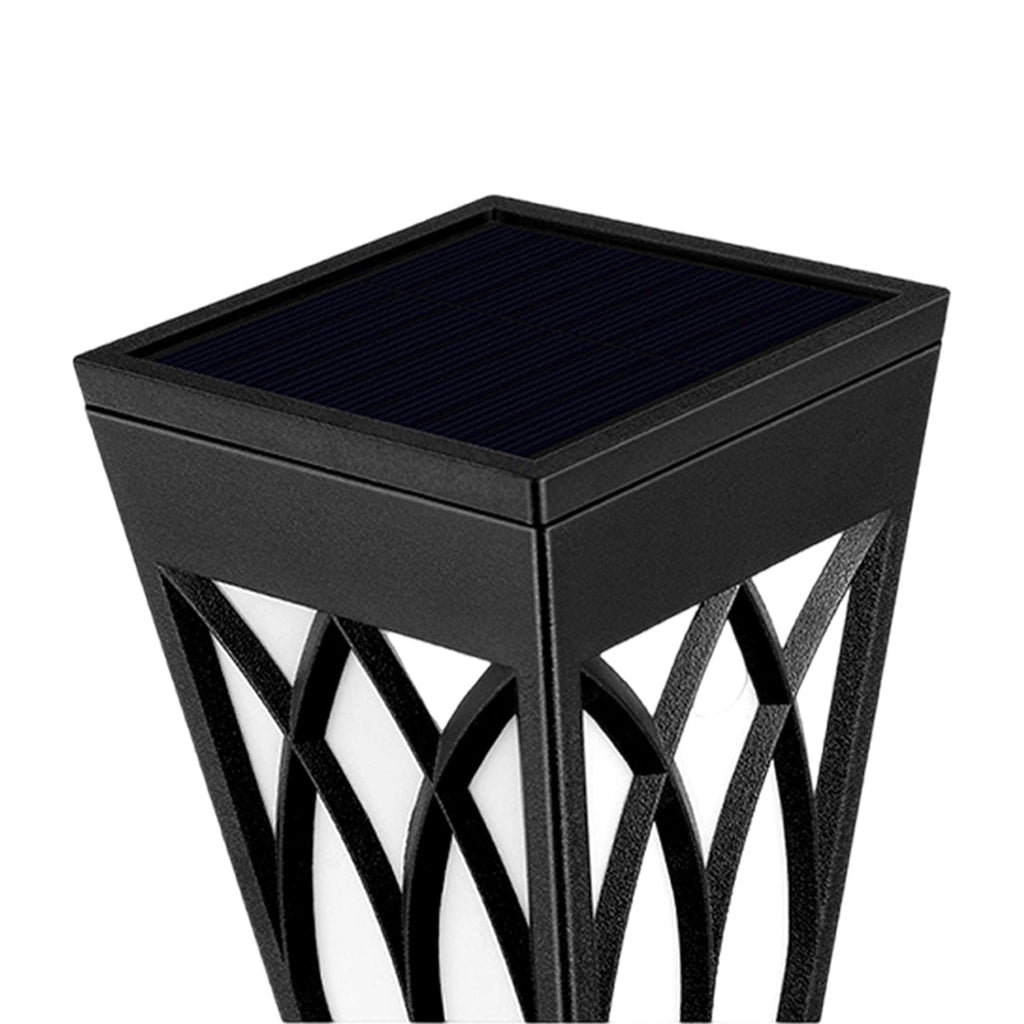 Waterproof Solar LED Lawn Light Post - Decorative Garden & Outdoor Lighting